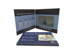 Best Artwork A5 LCD Screen Video Brochure CMYK Printing Full Colors wholesale