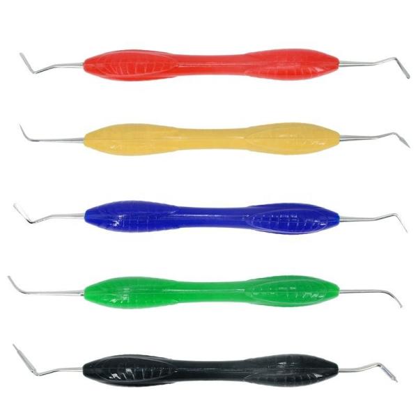 Cheap Portable Multicolor Dental Surgical Instruments Practical For Composite Filling for sale