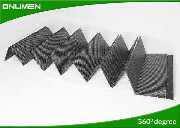 Cheap 4000 Nits Brightness Flex led screen p6 for Mobile Stage , Dbstar / Nova Controller for sale