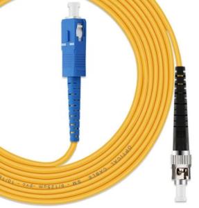 OS2 Fiber Optic Patch Cord SC/UPC To ST/UPC Single Mode