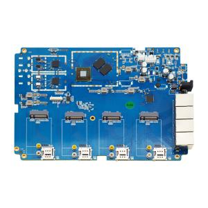 Best 4 SIM Stable Vending Machine Control Board , Anti Interference Router PCB Board wholesale