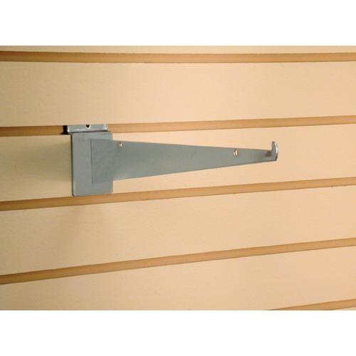 Cheap Wood Grain MDF Storage Slotted Wall Panels For Garage , Water-Resistant for sale
