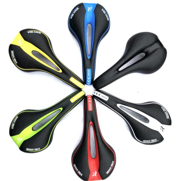 Cheap Customized PU Memory Foaming Saddles For Durable Mountain Bike for sale
