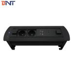 Conference Multi-function Tabletop Hidden Rotating Power Socket Connection Box