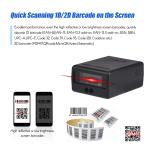 2D QR Scan Engine Barcode Reader Module For Gate Machine Tickets Checking