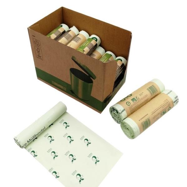 Cheap Oxo Biodegradable Plastic Bags Roll Compostable Cronstarch Customized for sale