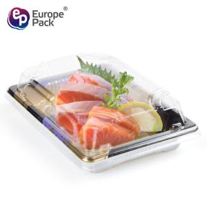 Best Food grade high quality rectangle shape colorful sushi container with lid wholesale