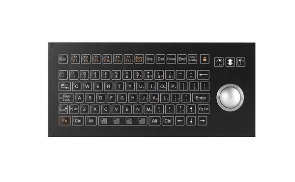 Cheap Omron Switch Industrial Keyboard IP65 800DPI Dynamic Membrane Keyboard for sale