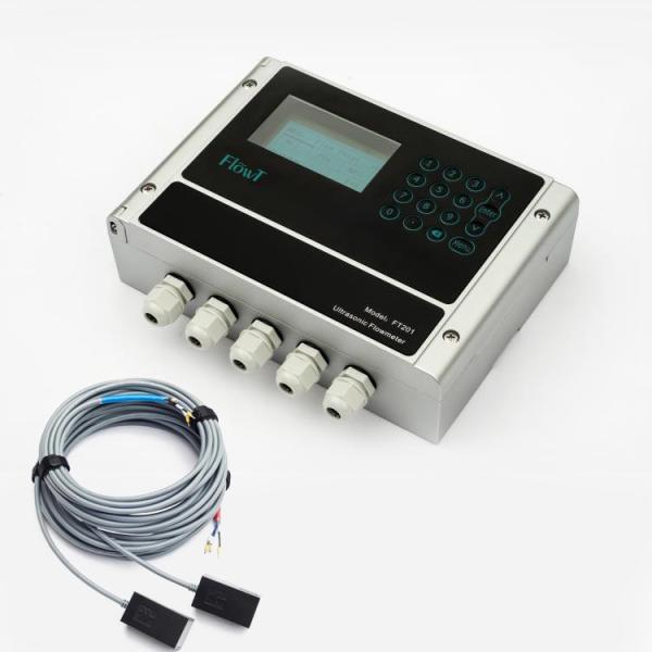 Cheap Handleheld DN15-DN6000 Clamp On Ultrasonic Flow Meter for sale