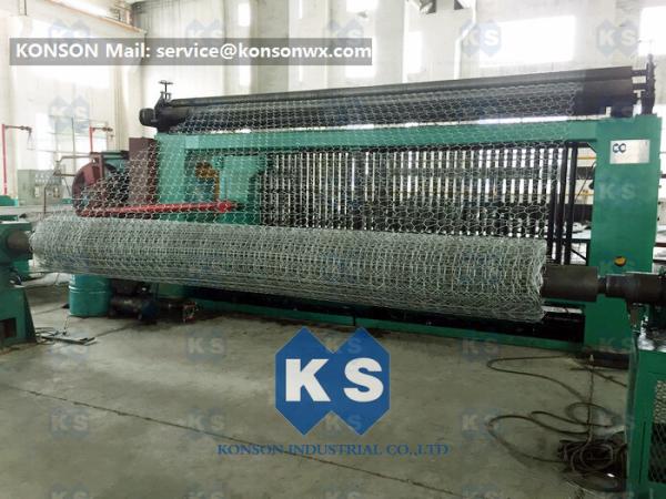 Cheap Custom Hexagonal Wire Mesh Gabion Box Machine With Max Wire Dia 3200mm for sale