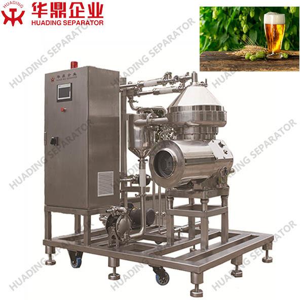 Cheap PLC Yeast Centrifugal Separator Disk Stack Centrifuge Trub Wort for sale