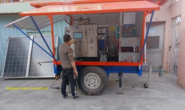 Cheap                  Mobile Reverse Osmosis System Filtration Trailer Mobile Water Filtration Unit Mobile Water Filtration System              for sale