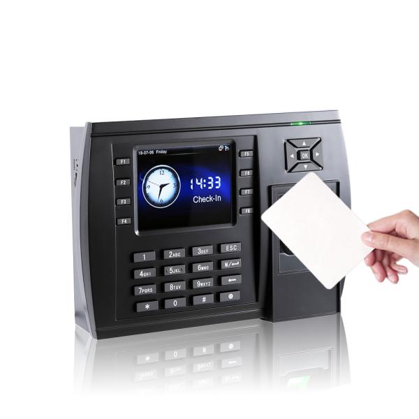 Cheap Biometric Fingerprint Time Attendance Systems With Battery Backup for sale