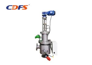 China Industrial / Irrigation Screen Water Filters , Silver Auto Self Cleaning Filter on sale