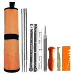 Hand Tools Chainsaw Sharpening File Kit for Masonry Drilling Processing Methods