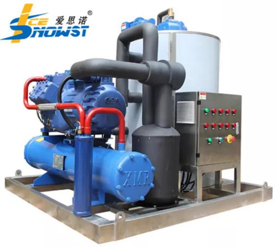 Cheap PLC Control Seawater Flake Ice Machine Maker 8 Ton for sale