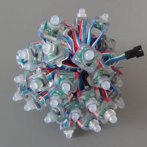 China WS2811 Square LED Pixel Light 5V 12V 6898 Chip Full Silicon Glue Waterproof Protection on sale