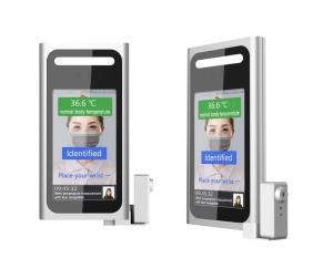 Best 1024X600 450cd/m2 Face Recognition Access Control With Temp test wholesale