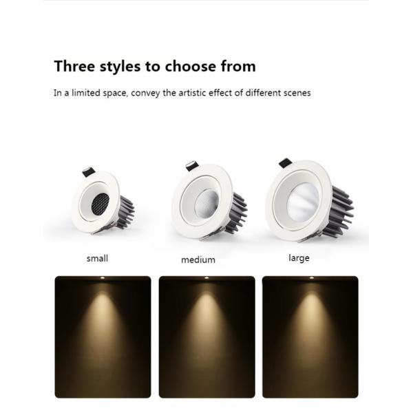 Corridor 7 Inch LED Ceiling Downlight7W 6000K