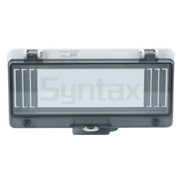 Cheap 10 Modules IP67 Watertight Hinged Windows Syntax AW10 With Knurle Screws 196*101*28mm for sale
