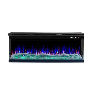 43'' Multi Sided Electric Fireplace 6 Colors Atmosphere Light Remote Control