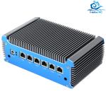 6 RJ45 Ethernet Soft Router PC With DDR4 Up To 8G And Intel Celeron 3865U
