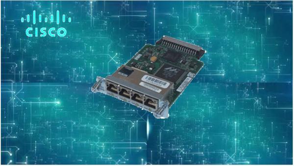 Cheap Weight 79G 4 Port WAN Interface Card , 10 / 100 Ethernet Router Network Interface Card for sale