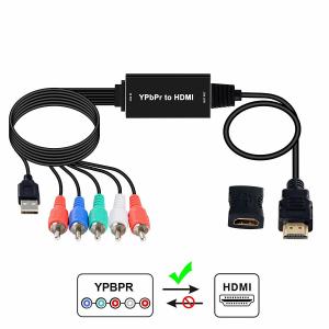 China 1080P 60Hz Audio Video Converter Component RCA RGB YPbPr To HDMI on sale