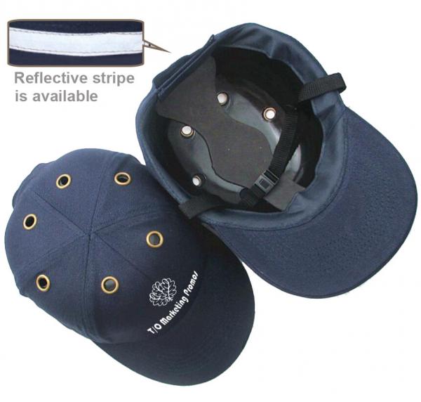 Cheap HARD HAT SAFETY BUMP BASEBALL CAP HEAD HELMET BLACK LIGHTWEIGHT PROTECTION for sale
