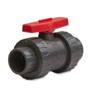 Practical Double True Union Ball Valve Chemical Resistant Nontoxic