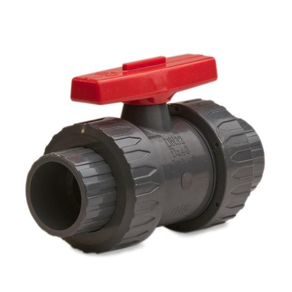 Cheap Practical Double True Union Ball Valve Chemical Resistant Nontoxic for sale