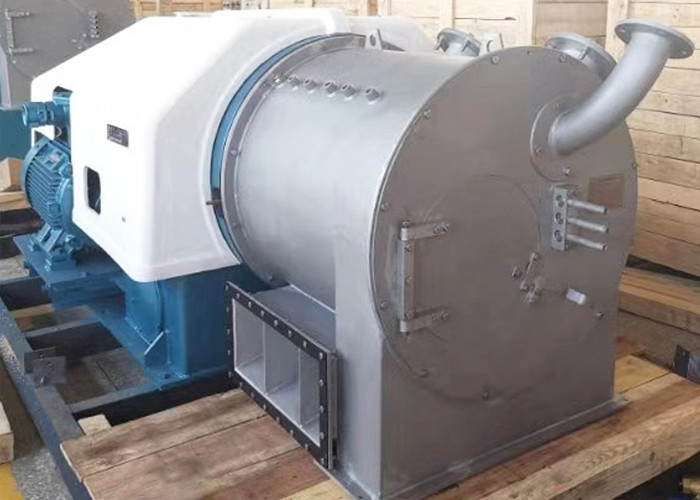 Two Stage Pusher Perforated Basket Centrifuge For Potassium Chloride Separation
