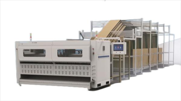 Cheap Fanfold Automatic Cardboard Box Making Machine 2800mm Max width FF2800 for sale