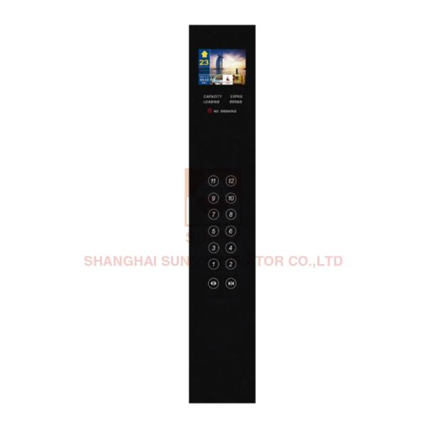 Cheap Tempered Glass Elevator Car Operating Panel Button And Tempered Glass Panel for sale