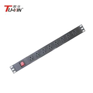 China Network Server Rack Power Strip , Rack Mount Switched Rack Pdu For Cabinet on sale