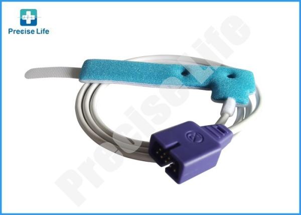 Cheap MAX-N Disposable Spo2 Sensor With DB9 Pin Connector 1 Meter Length Sponge Wrapping Tape for sale