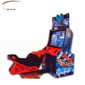 China Coin Operated Snocross Arcade Game Dynamic Moto Driving Arcade Video Game Machine on sale
