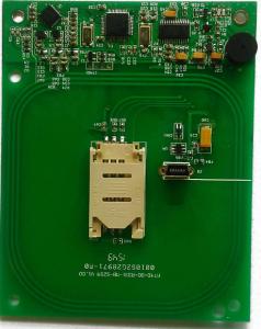 China 1 SAM Slot Card Reader Board , Contactless IC Card Reader Module on sale