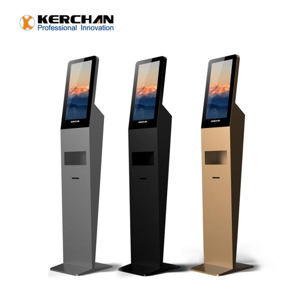 Cheap Flexible Real Time 21.5'' Hand Sanitizer Advertising Kiosk for sale