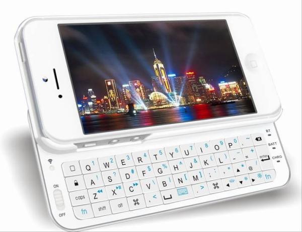 Cheap Keyboard Case Wireless Bluetooth With Hard Case for Iphone 5 Accessories for sale