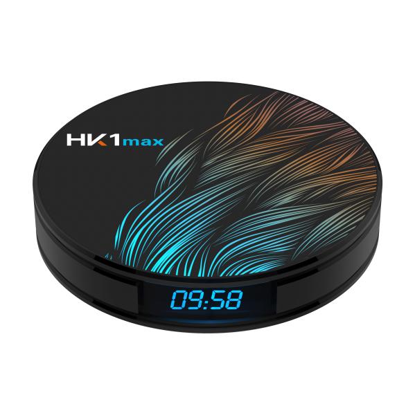 Cheap Android 4k IPTV Set Up Box HK1 MAX RK3318 Smart TV Box With Digital Display for sale