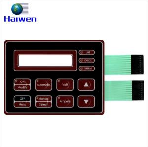 Customized PET Circuit Membrane Switch Screen Printing With LEDs