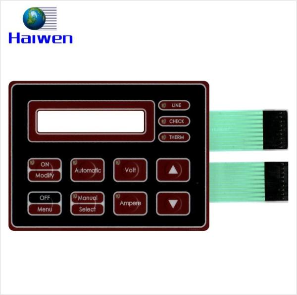 Cheap Customized PET Circuit Membrane Switch Screen Printing With LEDs for sale
