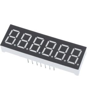 Best 130mcd LED Segment Display Common Cathode Anode Red Emitting 0.3&quot; ROHS wholesale