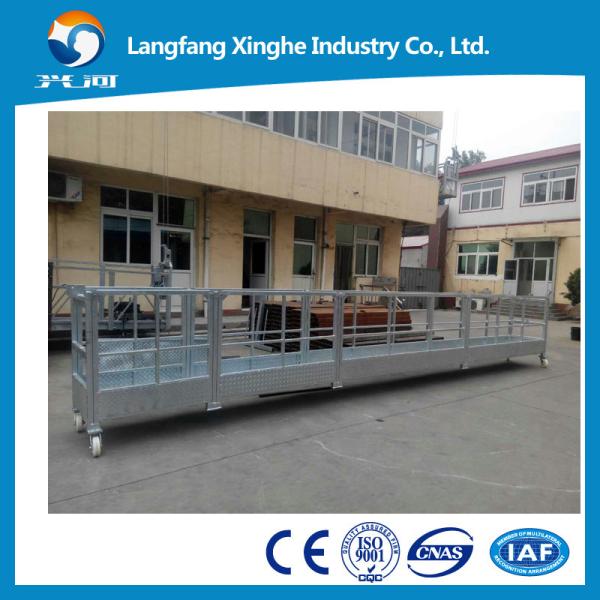 Cheap ZLP800 suspended platform/movable scaffold/cradle/steel movable scaffolding for sale