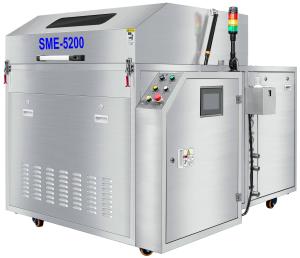 Processing Parts Automatic Spray Wash Machine Processing Oil Resin Particle Dusts Dual Station Spray Cleaner