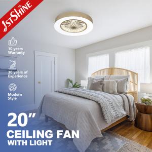 20 3-Color LED Ceiling Fan with Remote Simple and Functional Design by 1stshine