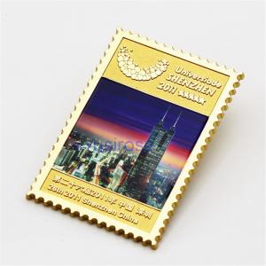 Personalized color printed metal medallions custom, color printing metal medals custom, painted metal badges custom