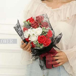 Customized Length Pull String Ribbon Bows Roll Packaging