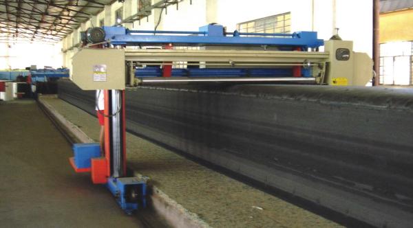Cheap Track Type Horizontal Foam Cutting Machine For Square Mattress / Long Sponge Foam for sale